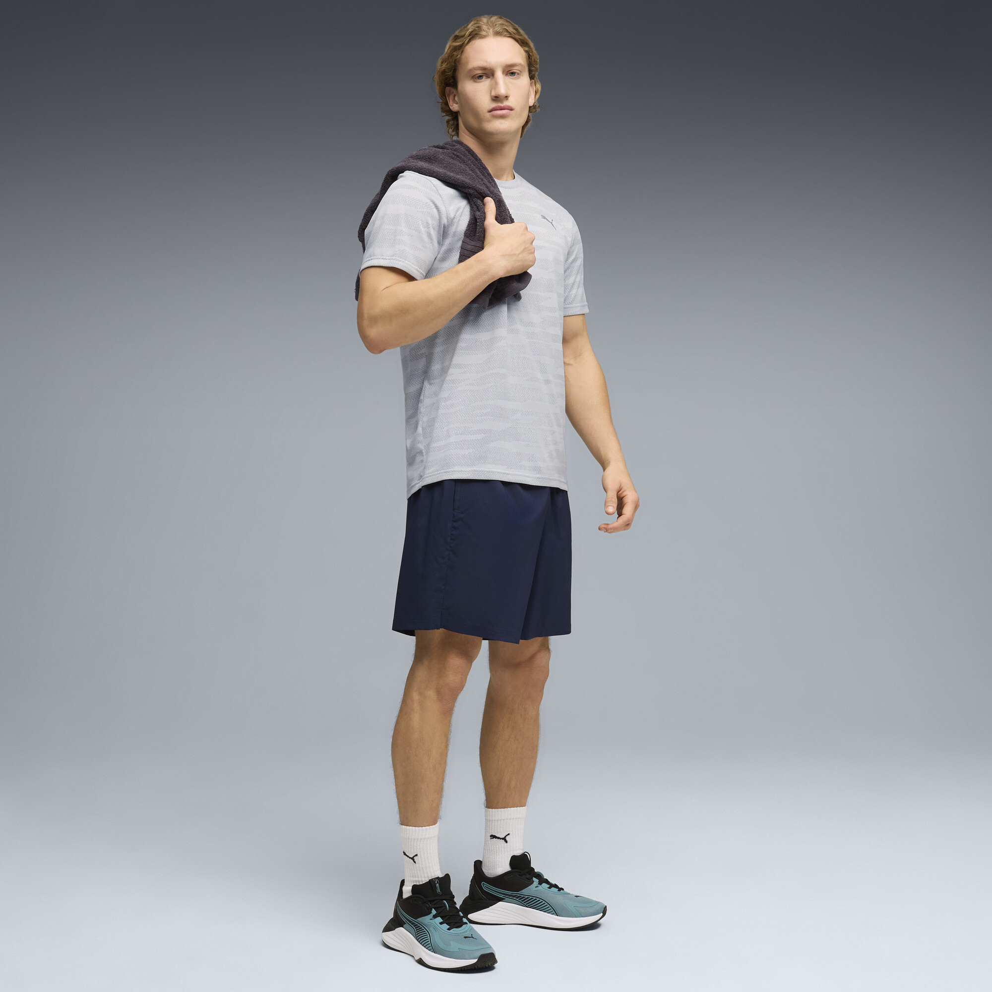 PUMA PWRTRAIN trainings-T-shirt voor Heren, Wit, Maat XL thumbnail 2