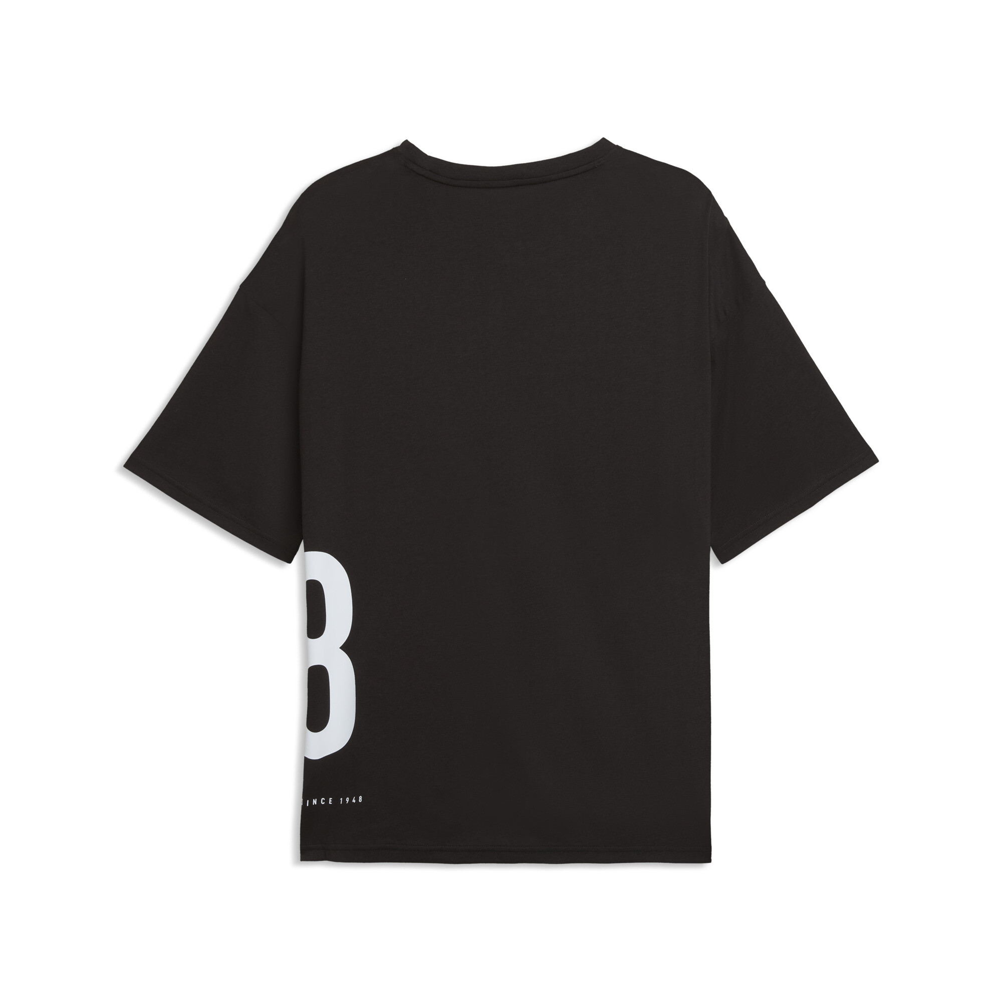 PUMA Graphics oversized trainingsshirt voor Heren, Zwart, Maat L thumbnail 2