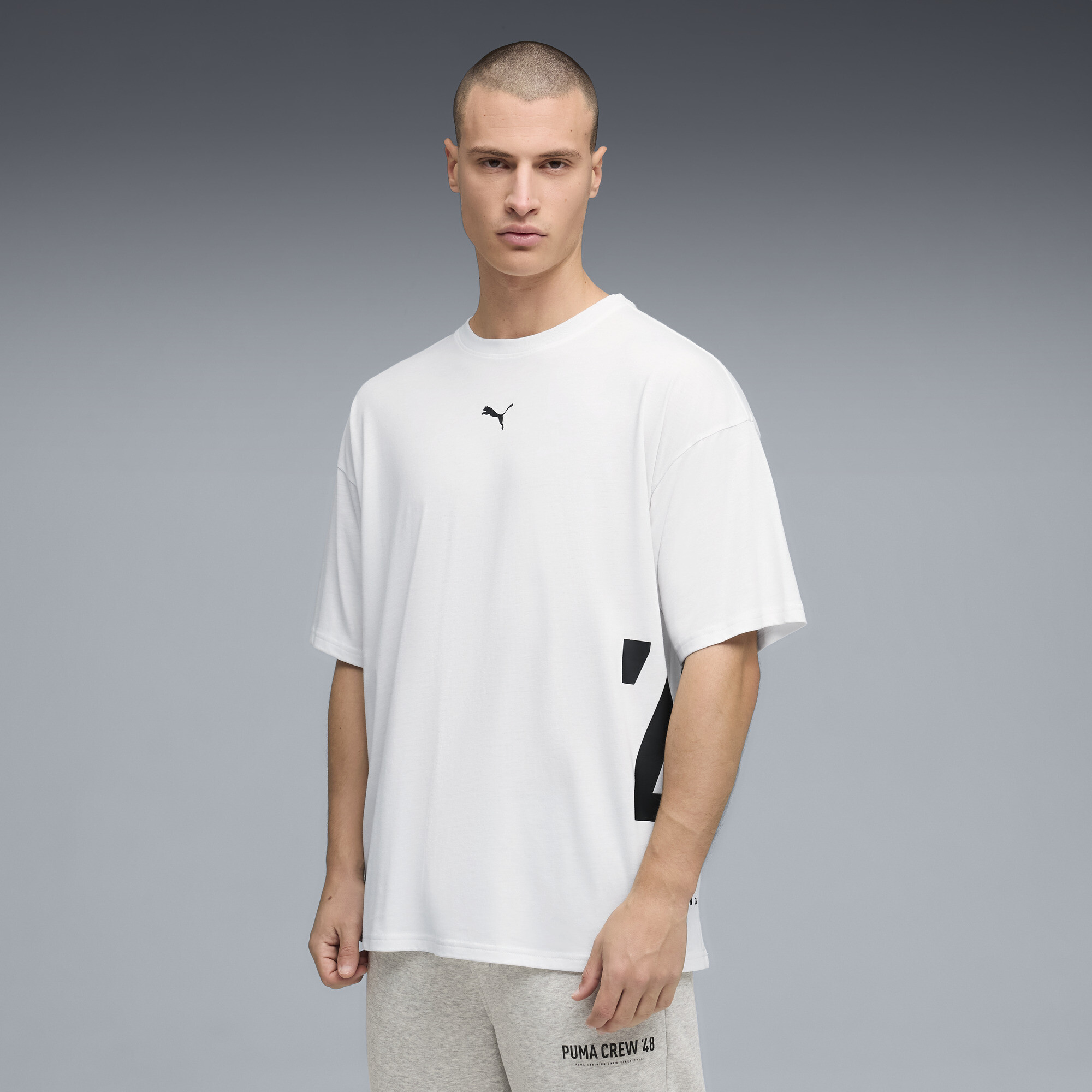 Polera oversize Graphics Training para hombre