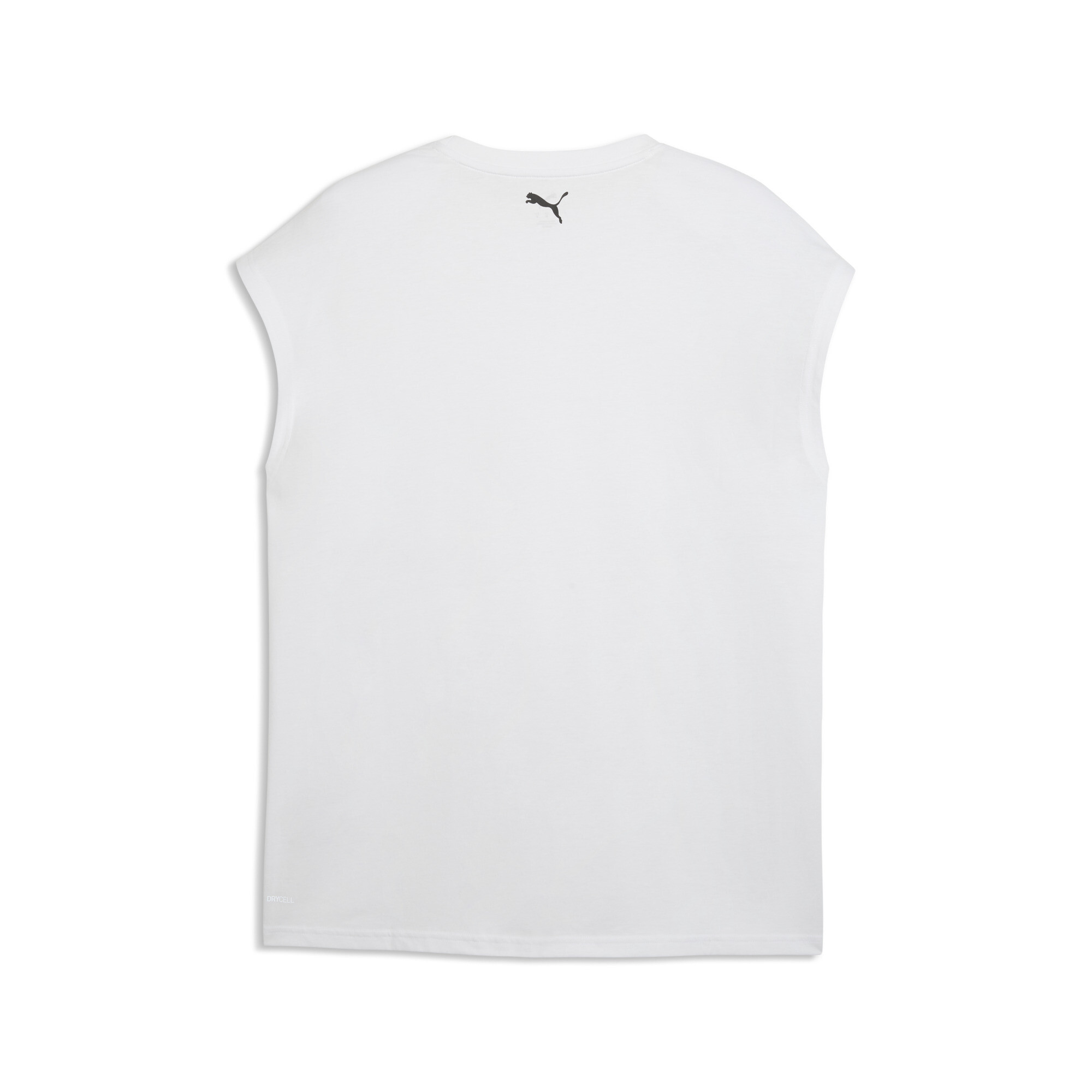 PUMA Graphics Trainings Cutoff tanktop voor Heren, Wit, Maat M thumbnail 2