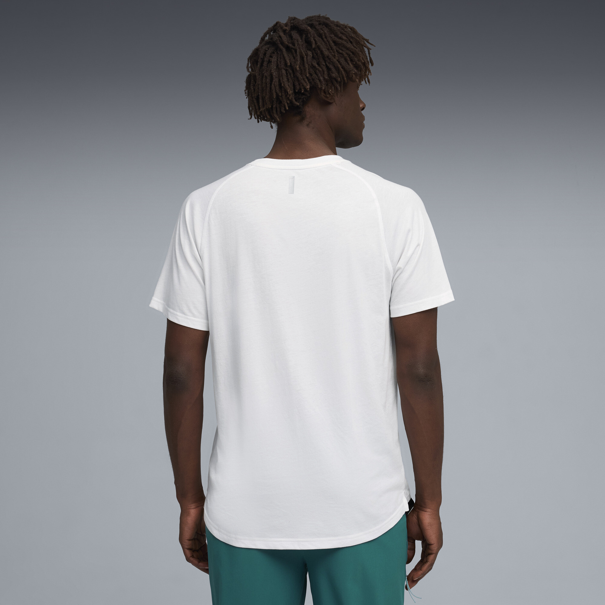 PUMA PWRTRAIN trainings-T-shirt voor Heren, Wit, Maat M thumbnail 3