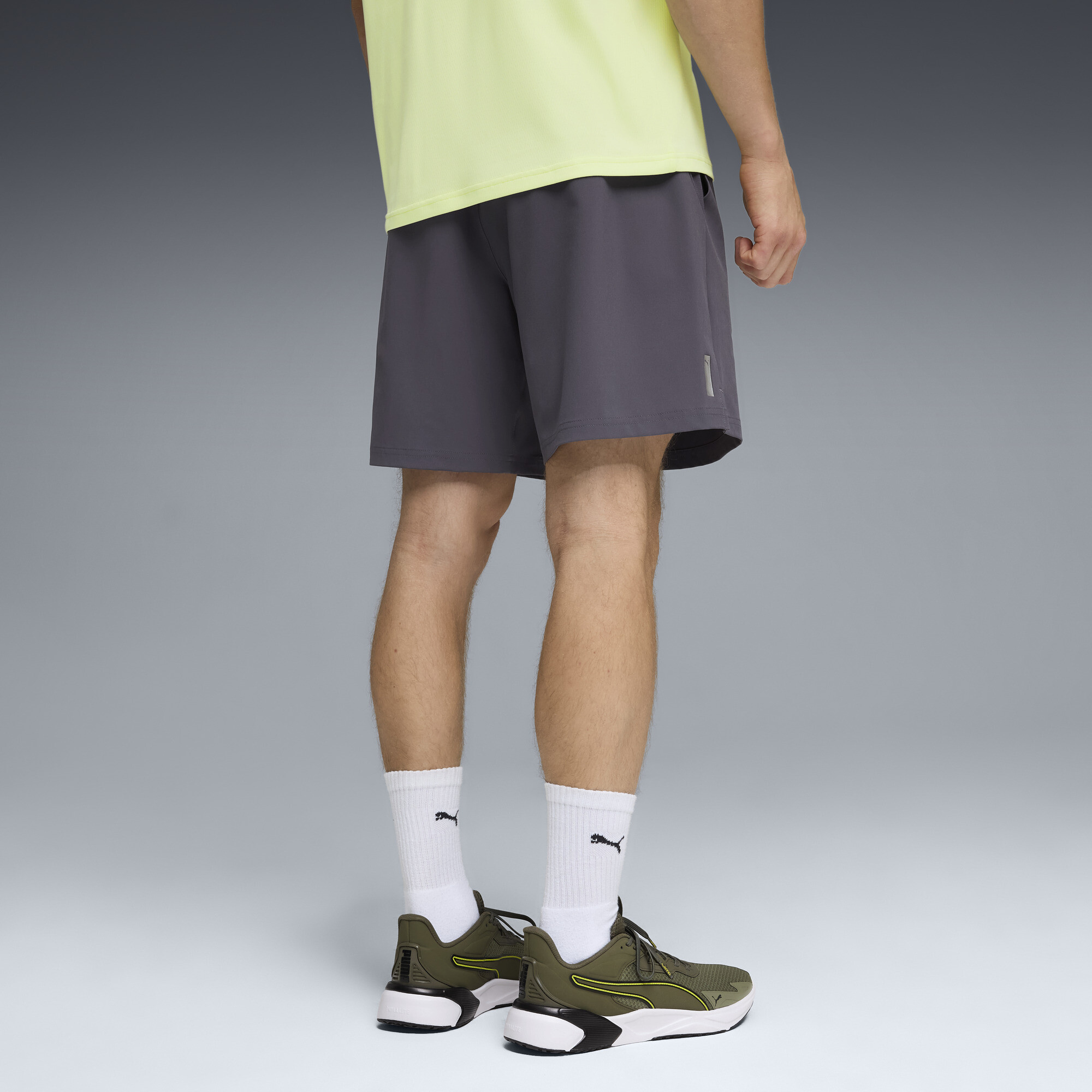 PUMA PWRTRAIN trainingsshort voor Heren, Grijs, Maat 3XL thumbnail 5