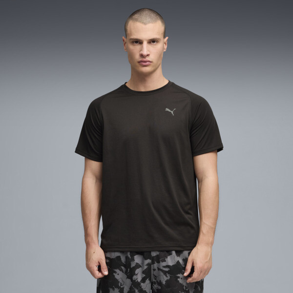 Remera PUMA de entrenamiento PWRTRAIN para Hombre En Negro