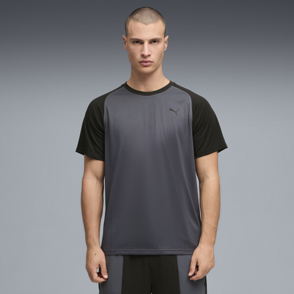 Remera PUMA de entrenamiento PWRTRAIN para Hombre En Galactic Gris
