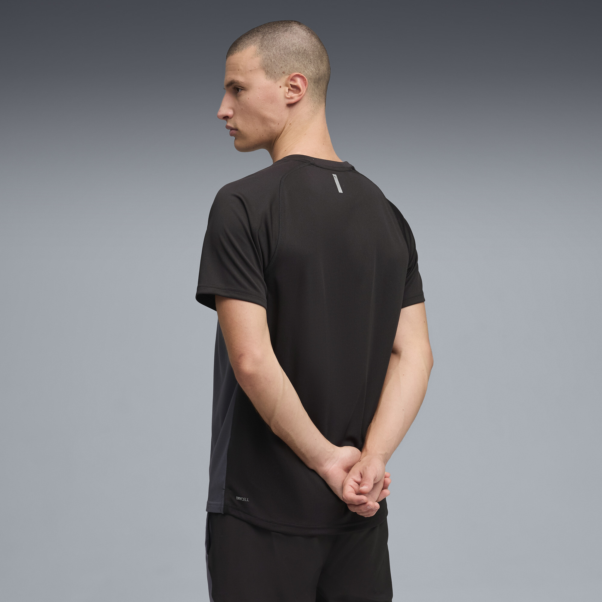 PUMA PWRTRAIN trainings-T-shirt voor Heren, Grijs, Maat XXL thumbnail 3