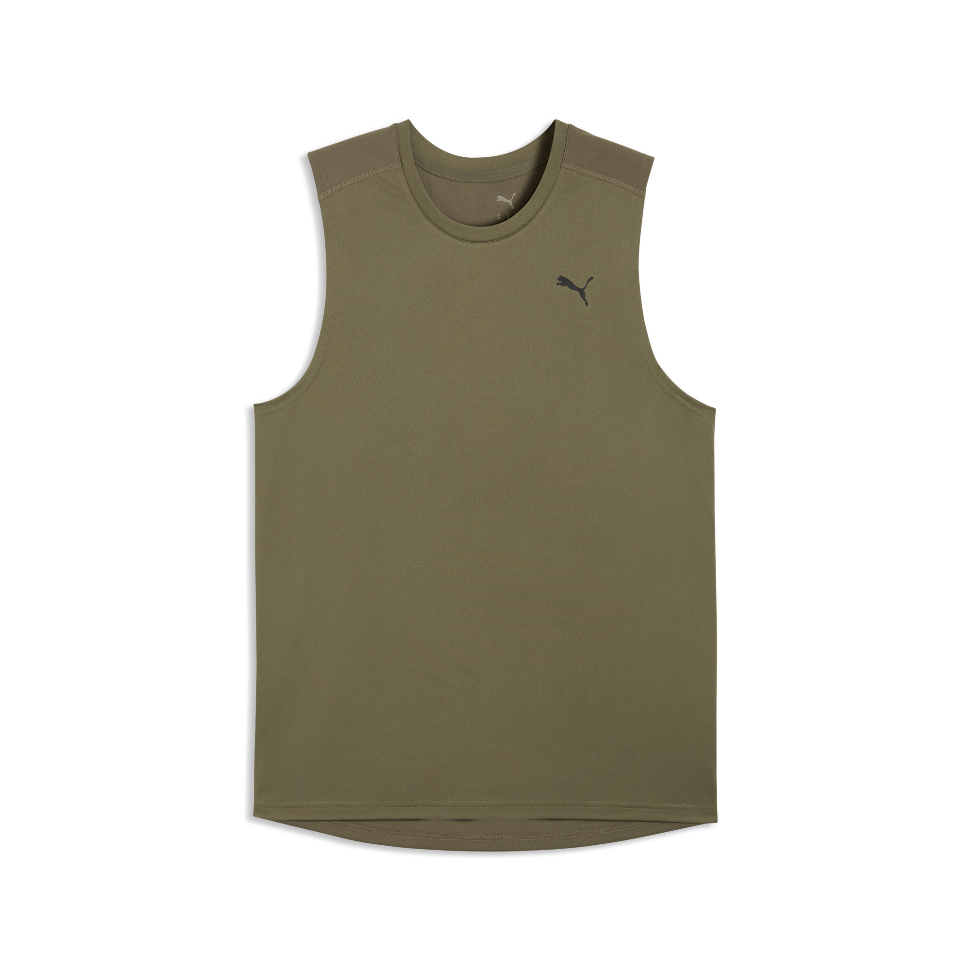 PUMA PWRTRAIN trainingstank voor Heren, Groen, Maat S thumbnail 3