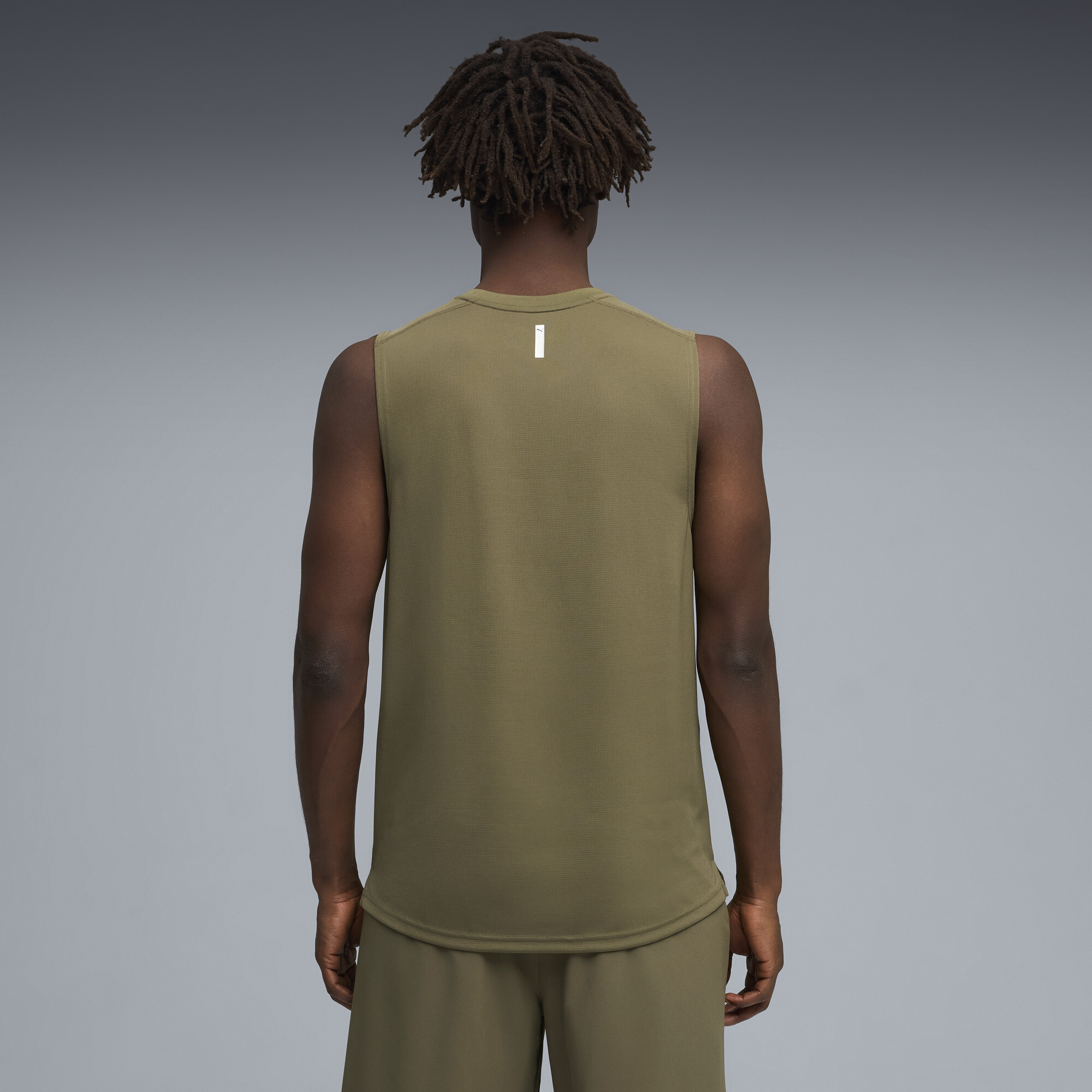 PUMA PWRTRAIN trainingstank voor Heren, Groen, Maat S thumbnail 5