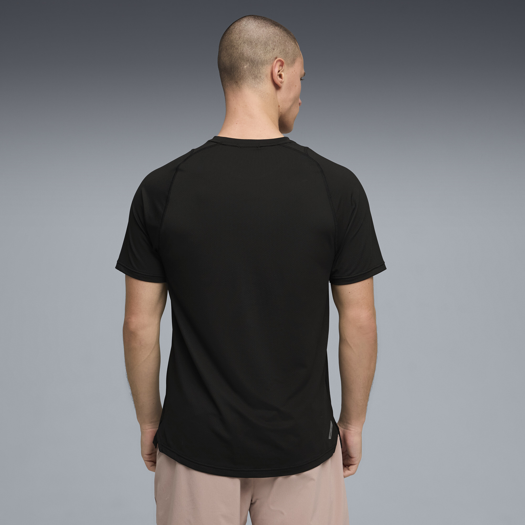 PUMA PWRMODE trainingsshirt voor Heren, Zwart, Maat XL thumbnail 3