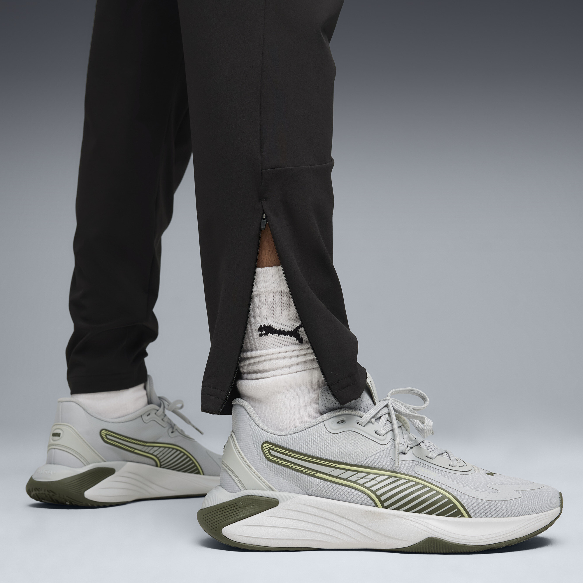 PUMA PWRMODE Warm-Up broek voor Heren, Zwart, Maat XL thumbnail 5