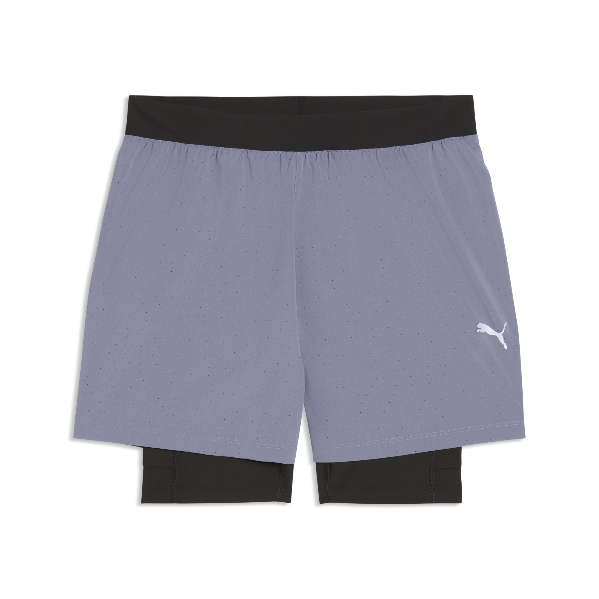 PUMA Dreamrun 2-in-1 dryCELL hardloopshort voor Heren, Grijs, Maat 4XL thumbnail 3