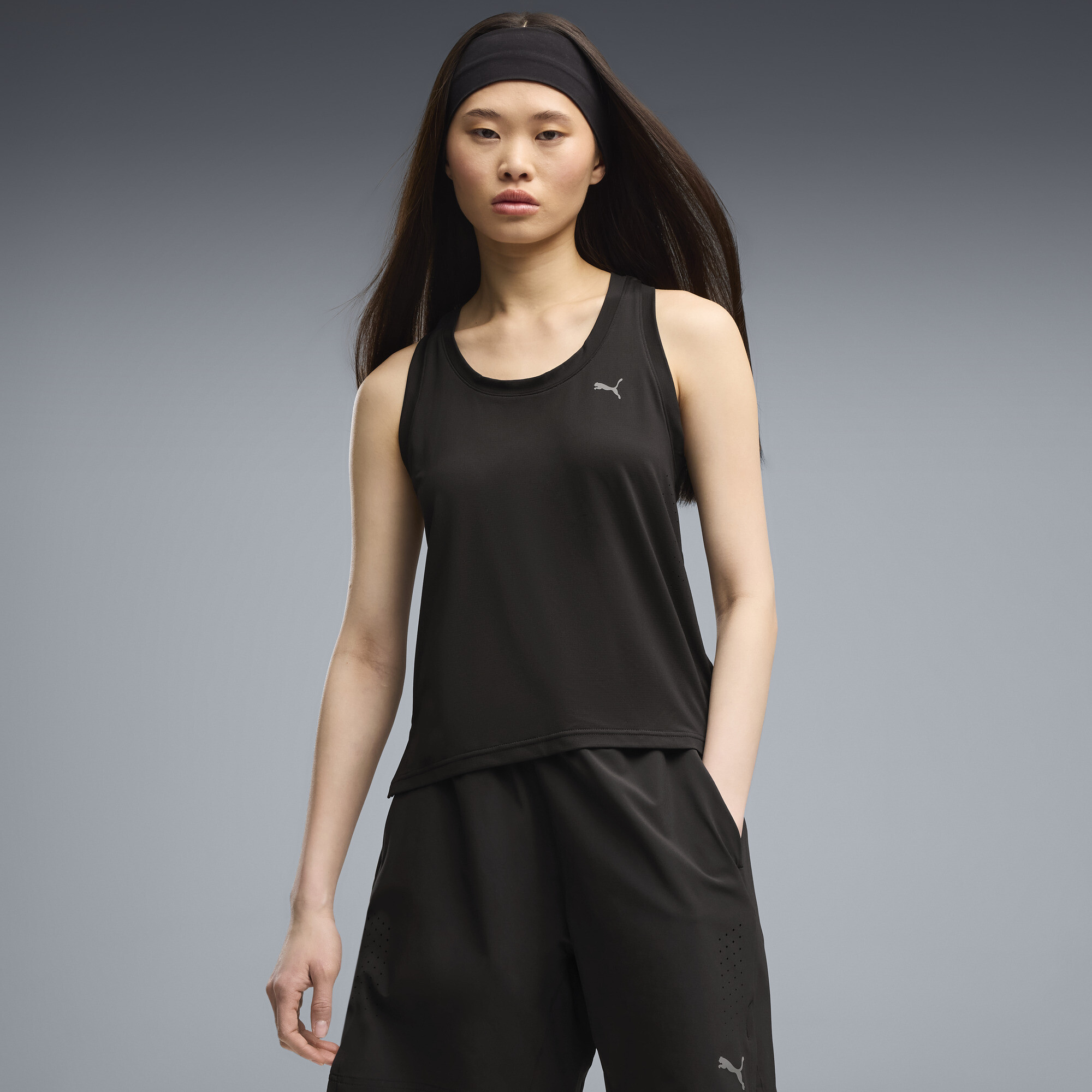 PUMA PWRMODE Women's Training Tank Top in Black, Size XS