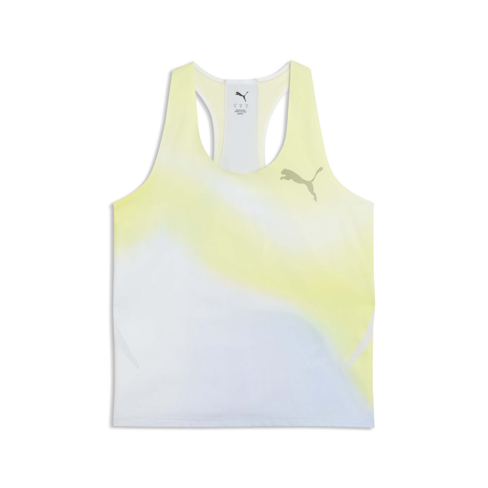 PUMA Lightspeed ULTRAWEAVE Graphic hardloopsinglet voor Dames, Zilver, Maat XS thumbnail 3