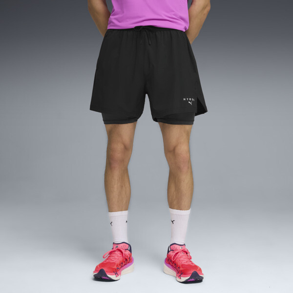 Shorts “2 en 1” PUMA x HYROX dryELITE para Hombre En Negro