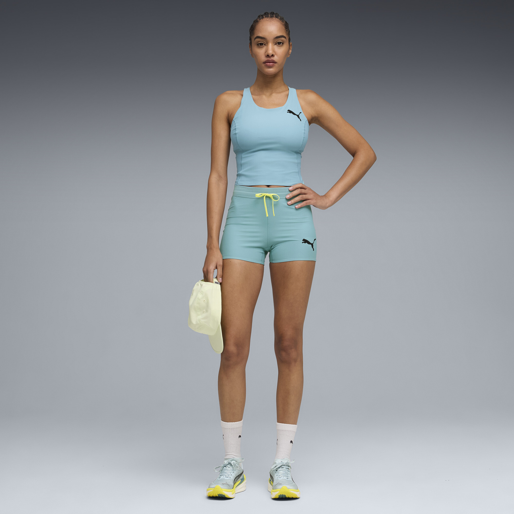 PUMA Lightspeed hardloopshort voor Dames, Blauw, Maat XS thumbnail 7