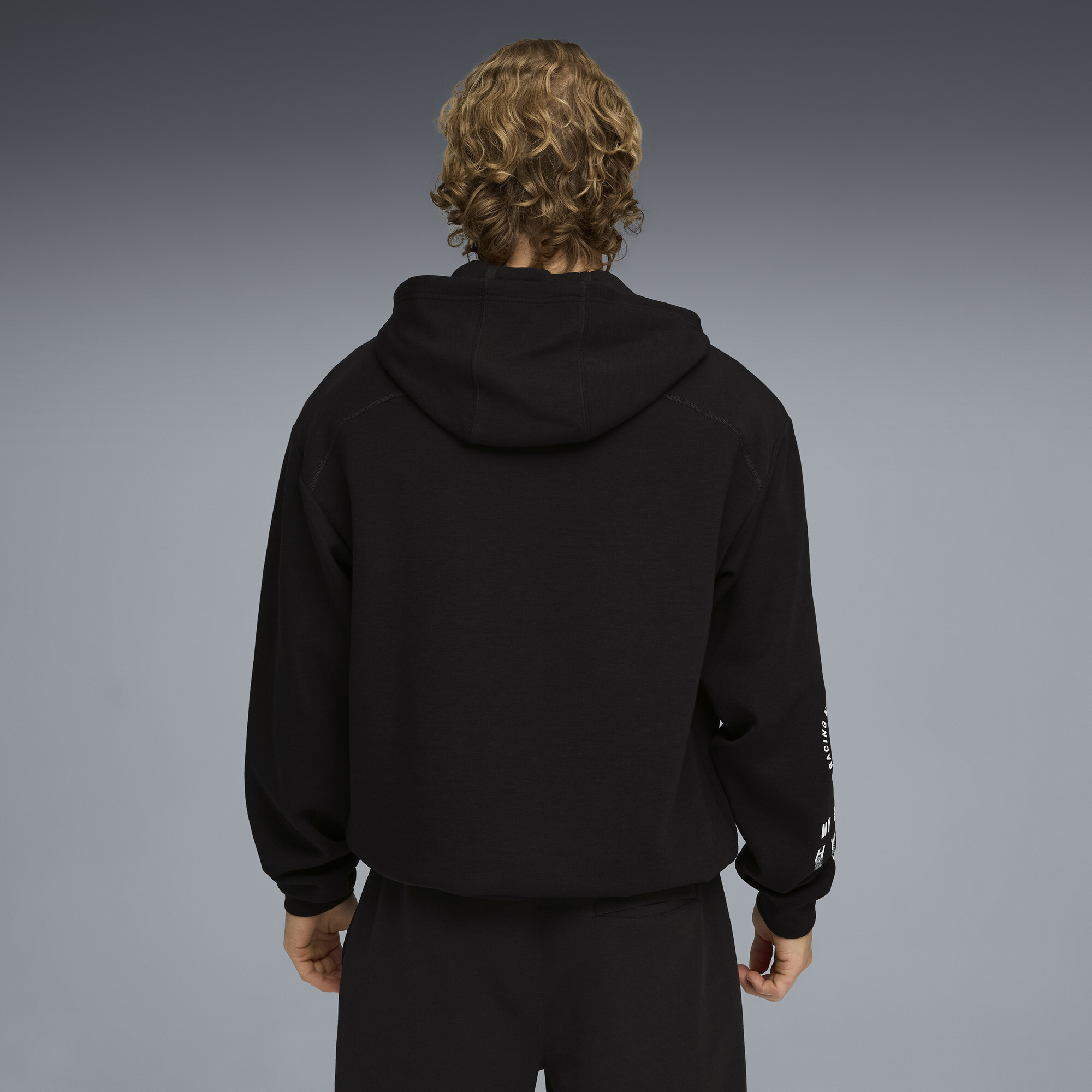 PUMA x HYROX CLOUDSPUN hoodie voor Heren, Zwart, Maat XS thumbnail 3