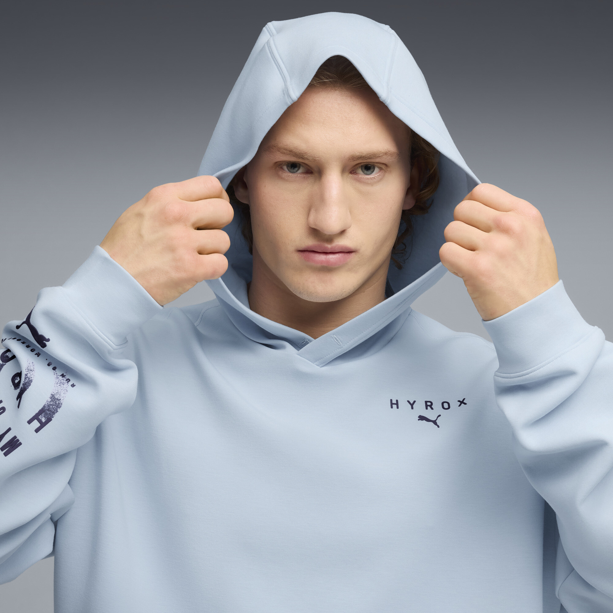 PUMA x HYROX CLOUDSPUN hoodie voor Heren, Maat L thumbnail 5