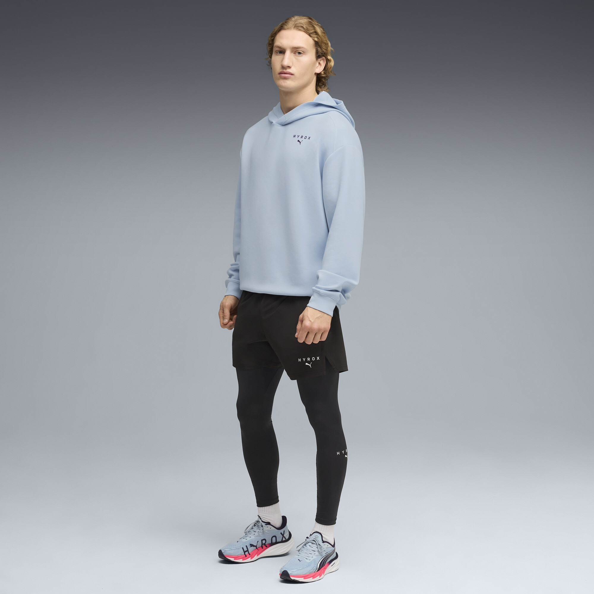 PUMA x HYROX CLOUDSPUN hoodie voor Heren, Maat L thumbnail 4