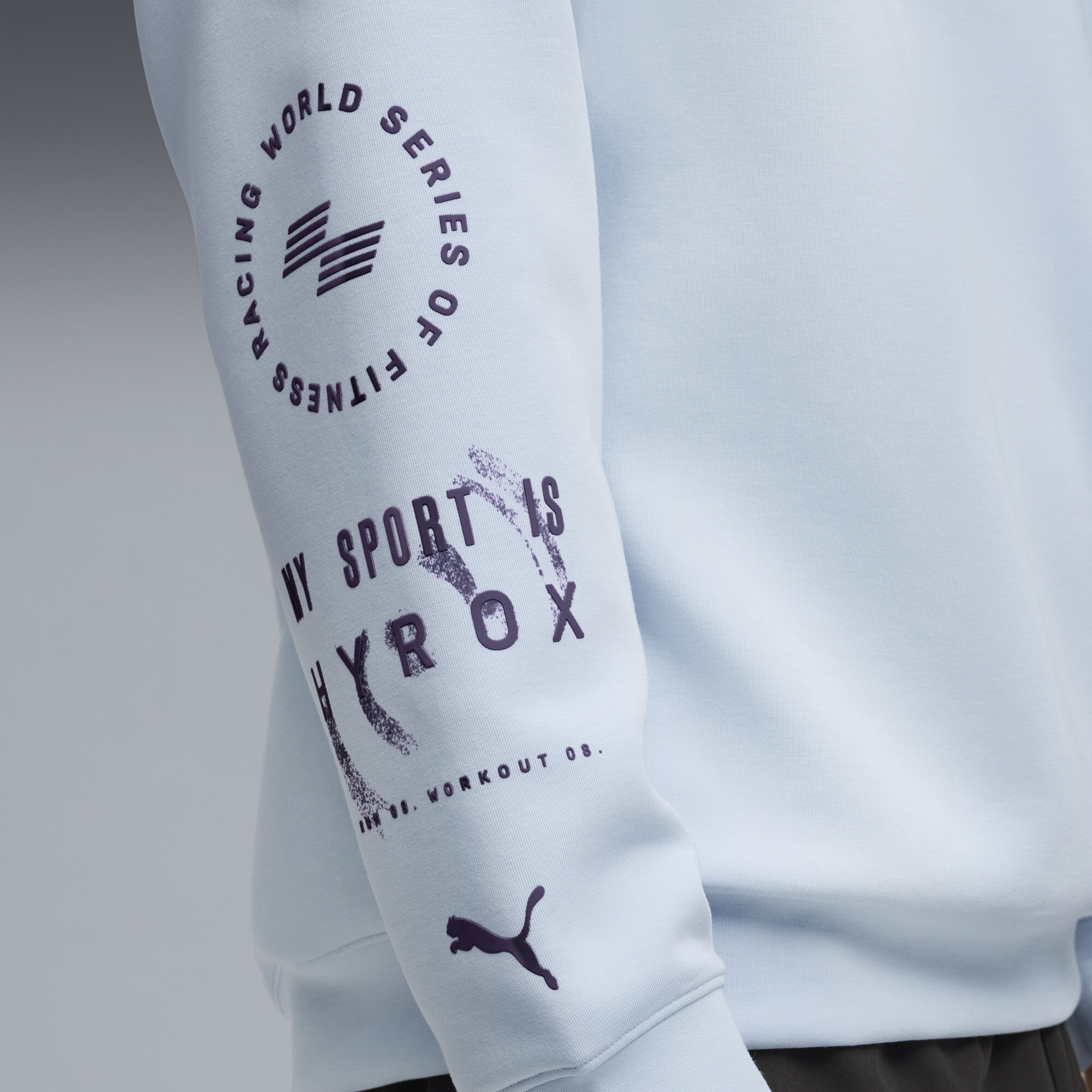 PUMA x HYROX CLOUDSPUN hoodie voor Heren, Maat L thumbnail 2
