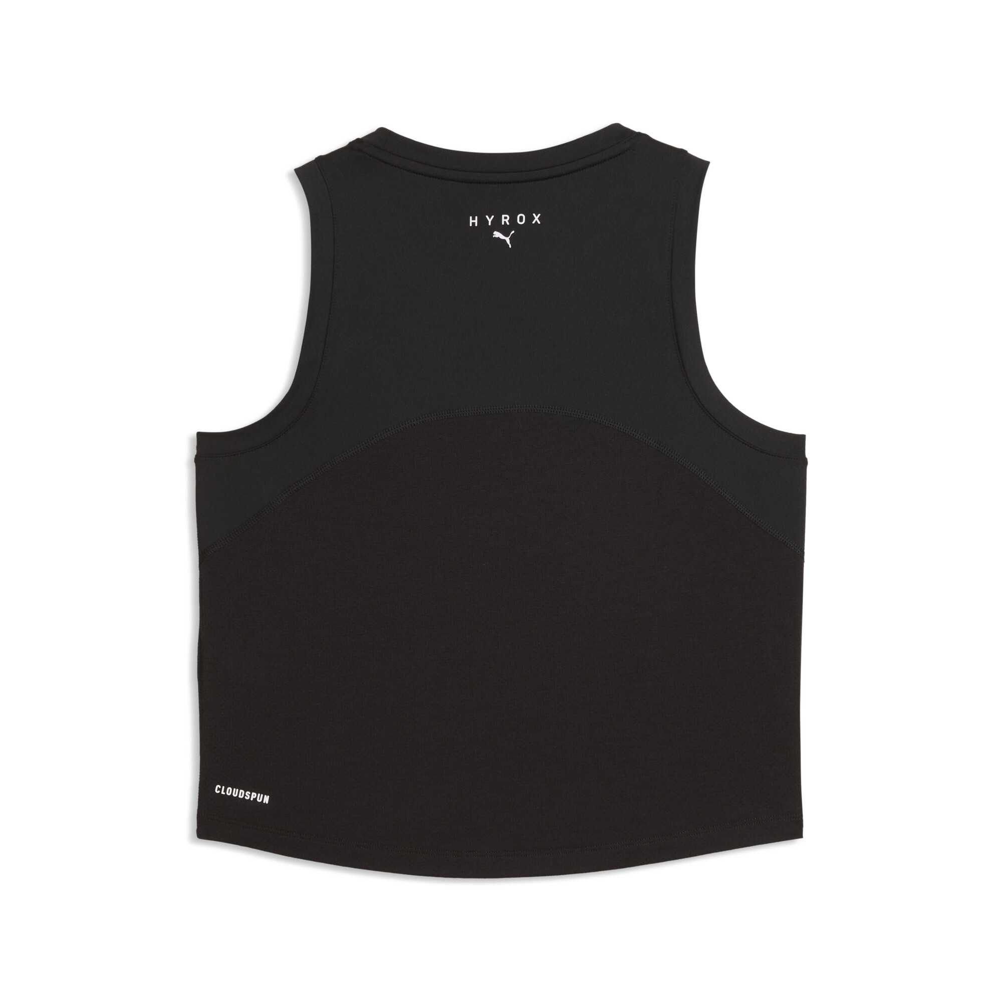 PUMA x HYROX CLOUDSPUN ThermoAdapt korte tanktop voor Dames, Zwart, Maat M thumbnail 2