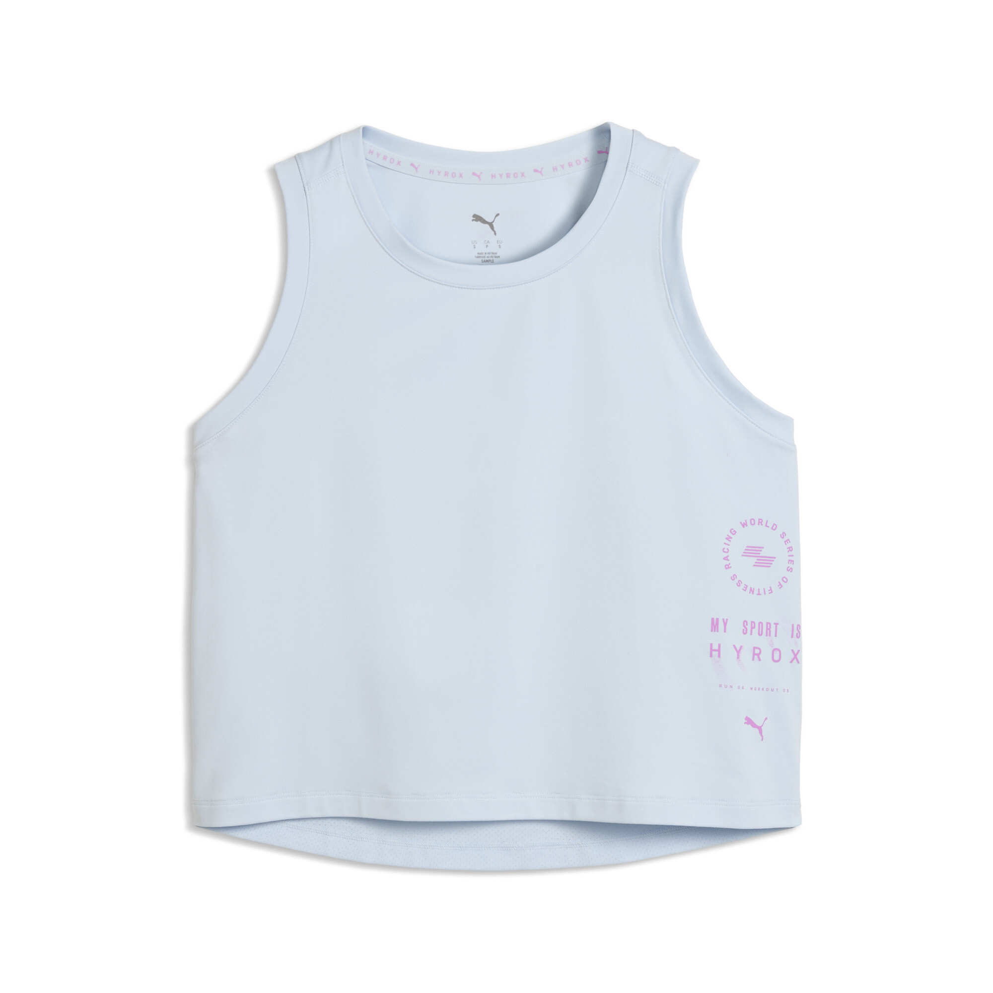 PUMA x HYROX CLOUDSPUN ThermoAdapt korte tanktop voor Dames, Maat L thumbnail 3