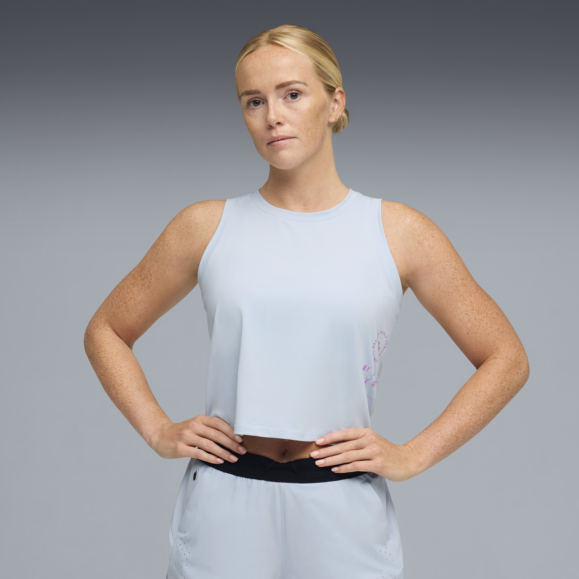 Débardeur court ThermoAdapt CLOUDSPUN PUMA x HYROX Femme Vêtements - vue 2