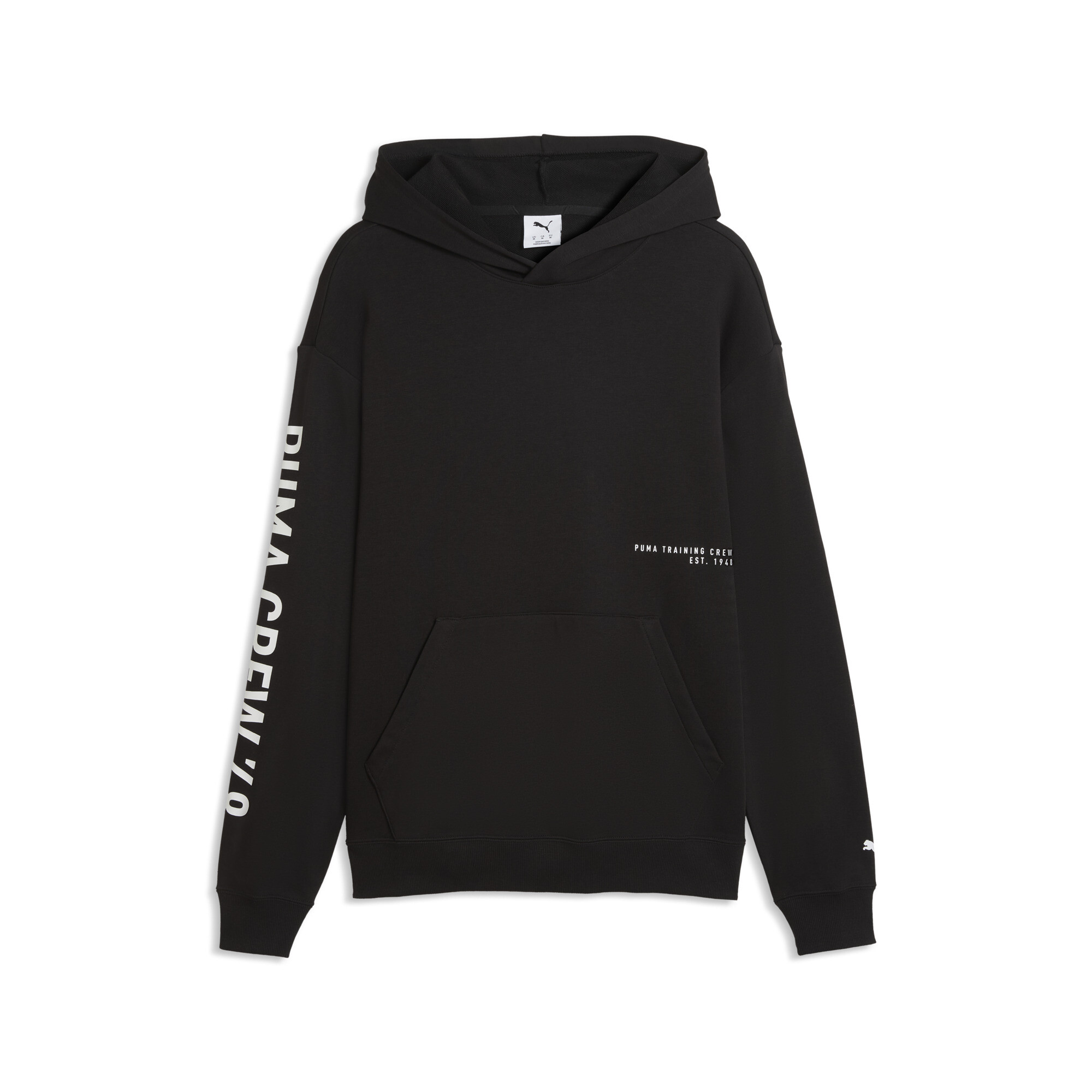 PUMA Grafische trainingshoodie voor Heren, Zwart, Maat M thumbnail 3