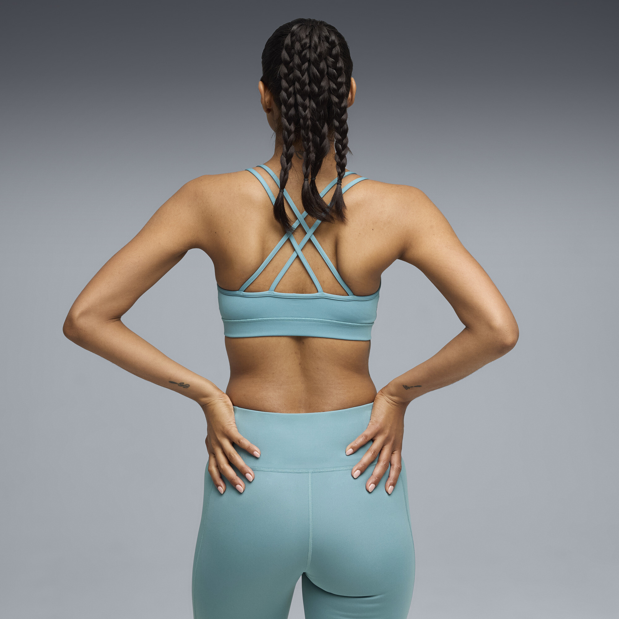 PUMA MOVE bh met bandjes voor Dames, Blauw, Maat XXL thumbnail 5