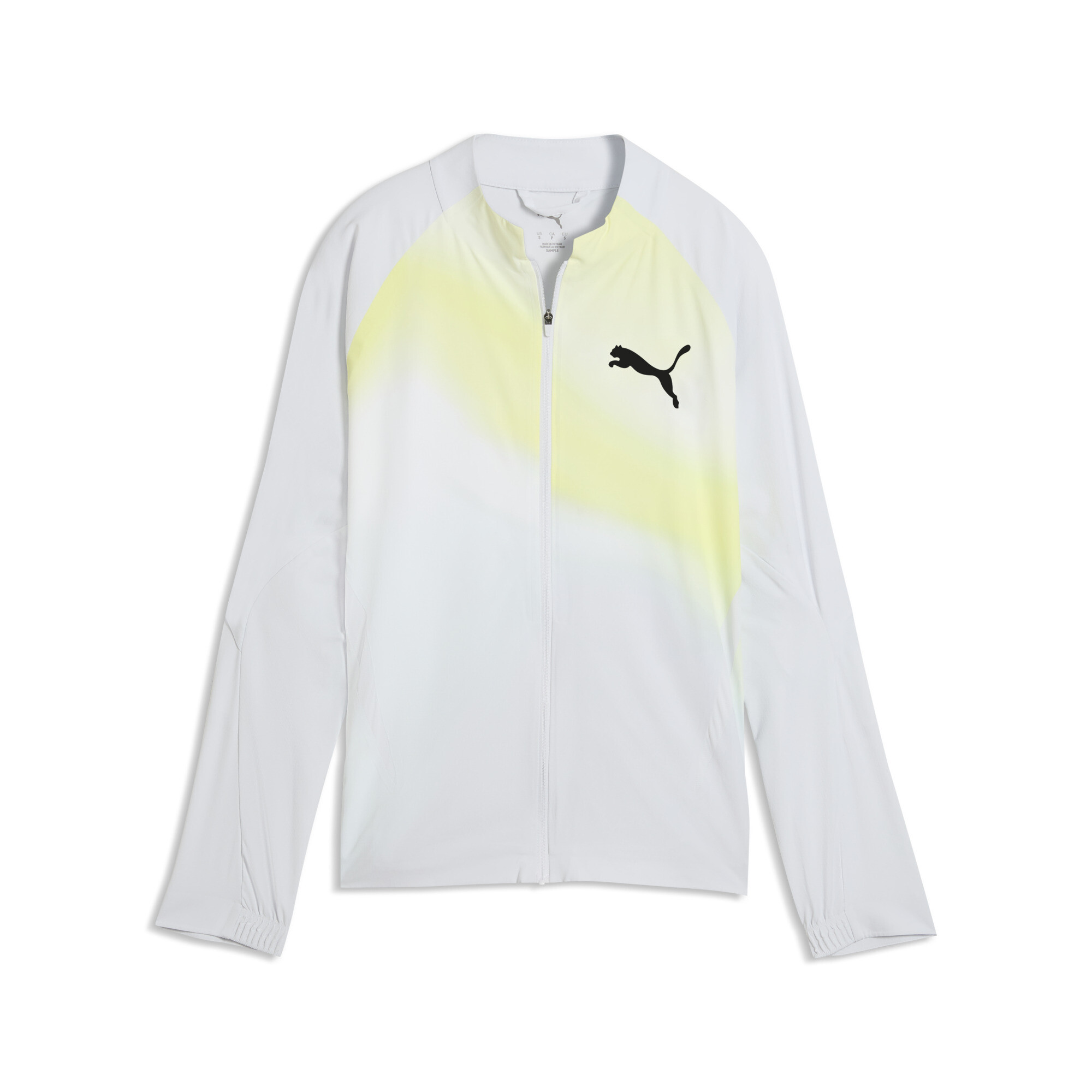 PUMA Lightspeed ULTRAWEAVE grafisch hardloopjack voor Dames, Zilver, Maat XXL thumbnail 3