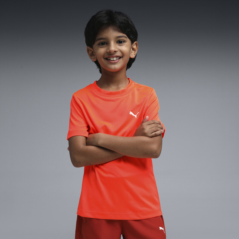 

PUMA Train All Day Boys' Sweat-Wicking Tee