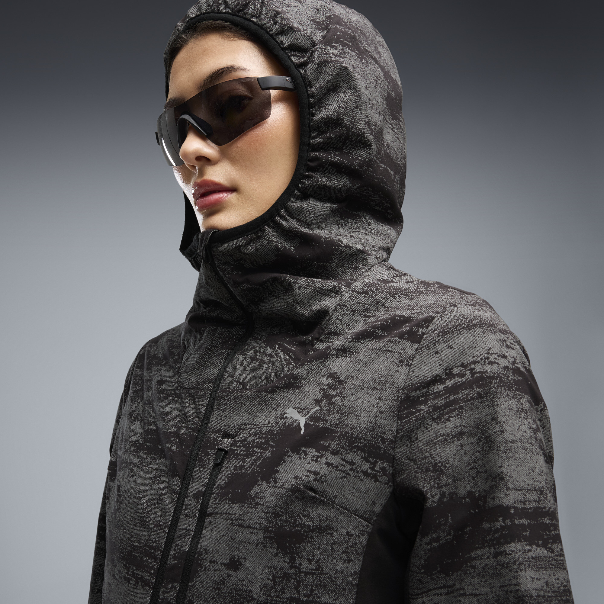 Puma Run Brightstride Primaloft® Women's Insulated Jacket In Black