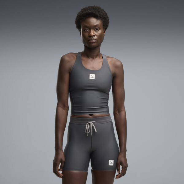 Crop top PUMA x SAYSKY para Mujer En Strong Gris