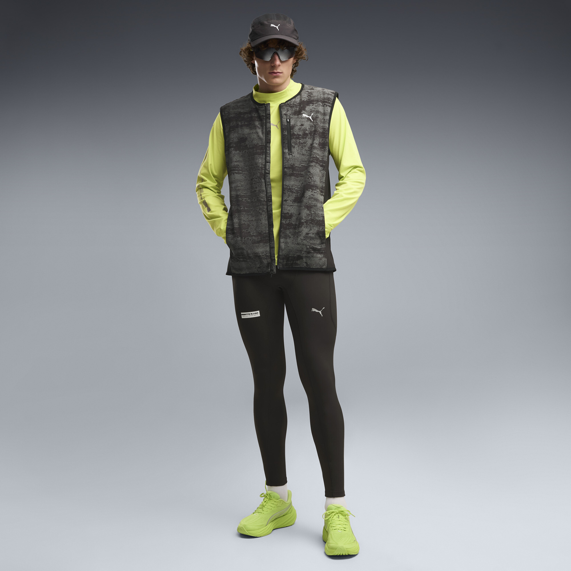 PUMA Brightstride warmCELL Lange Leggings Herren, Kleidung, Schwarz, XXL