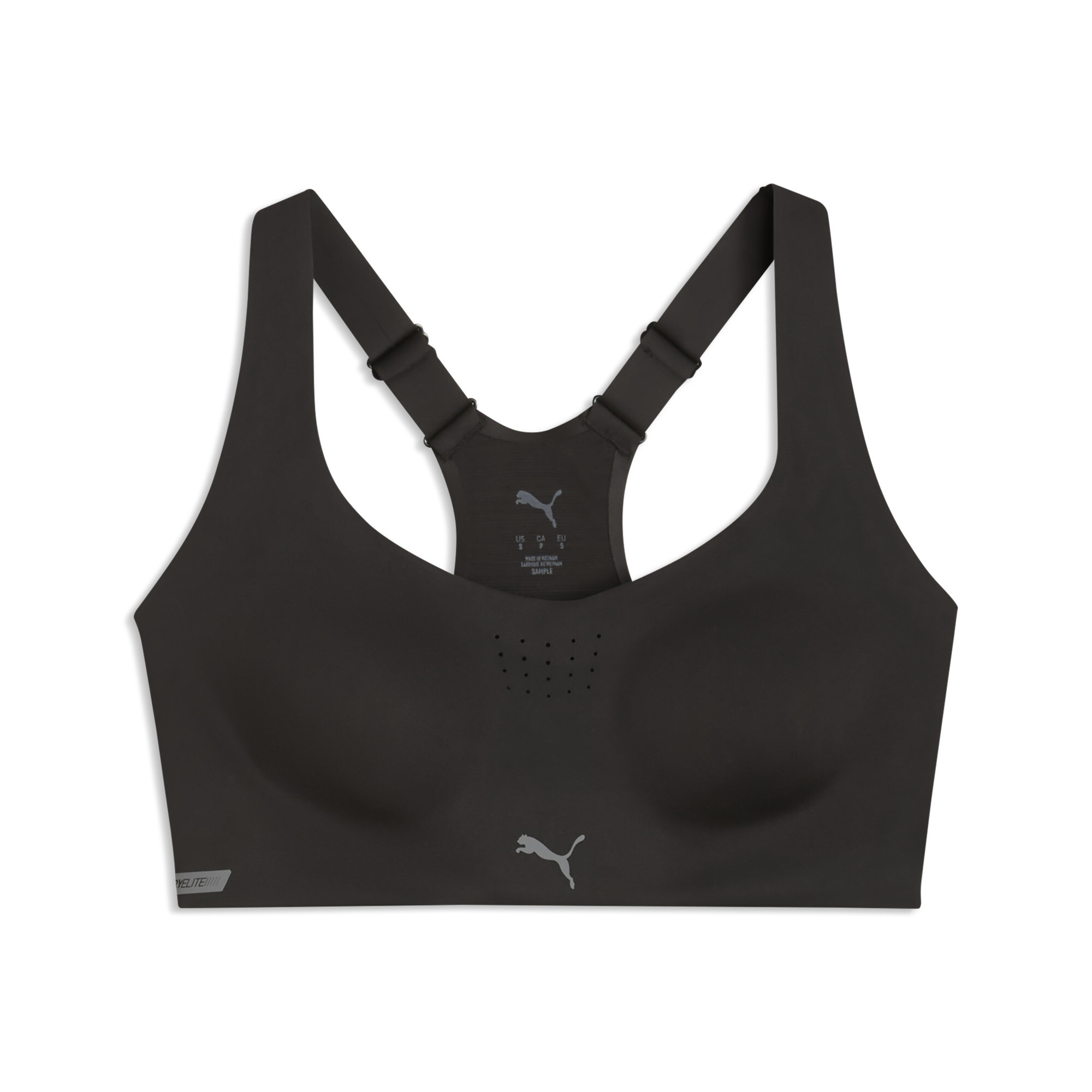 Puma PWRMODE sportbeha met hoge ondersteuning voor Dames, Zwart, Maat 3XL
