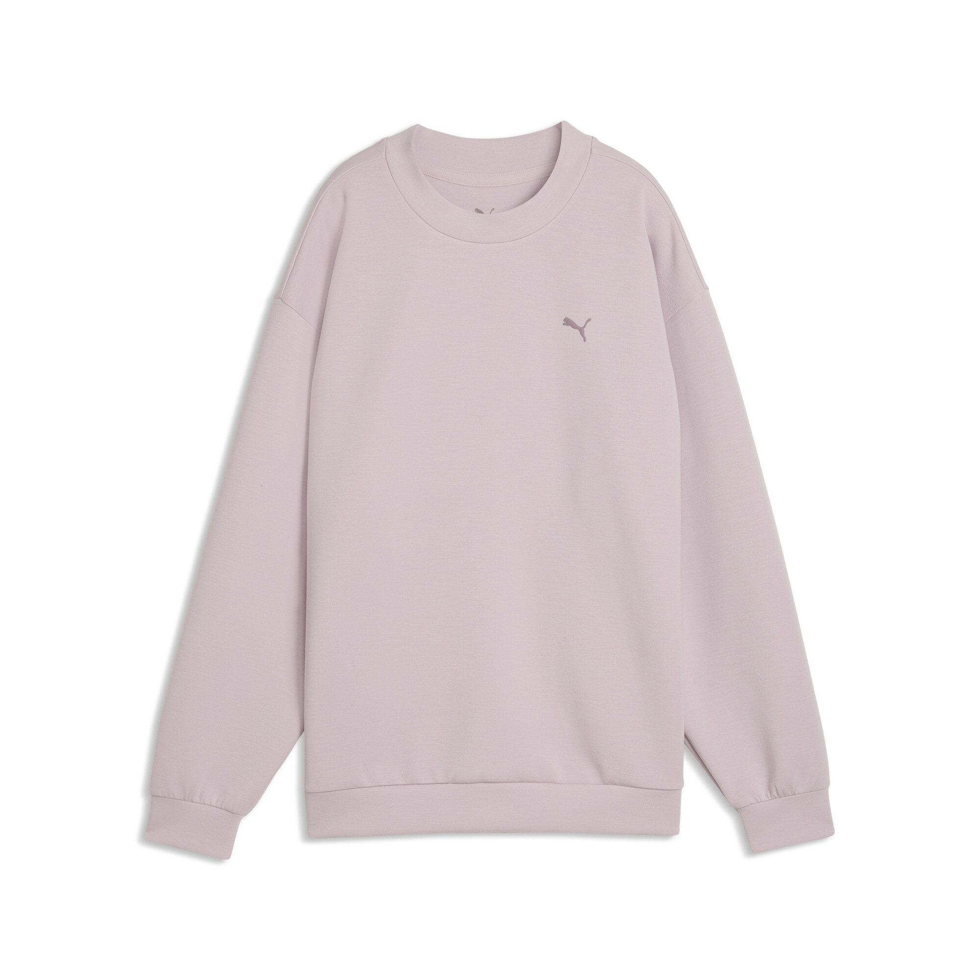 PUMA CLOUDSPUN Relaxed Crew Neck Top Damen, Accessoires, Rosa, S