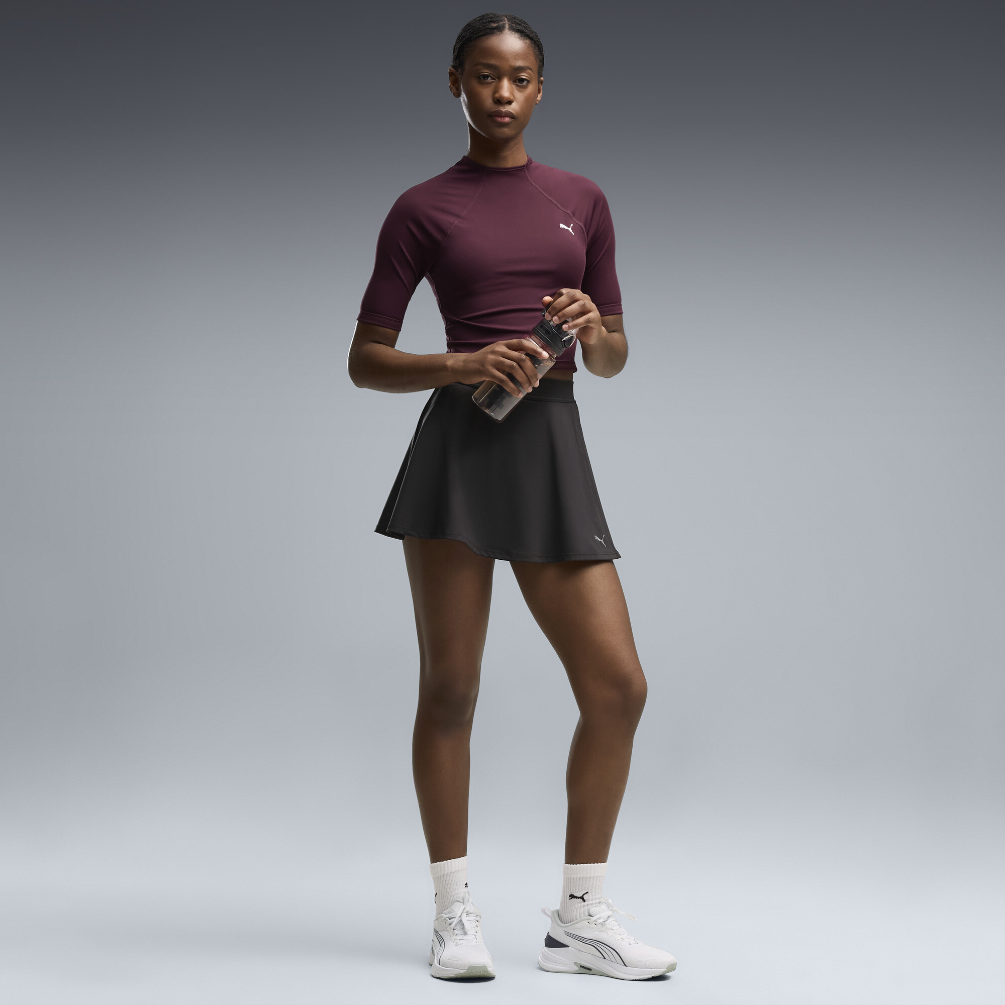 PUMA Shape Women's Split Skort in Black, Size L