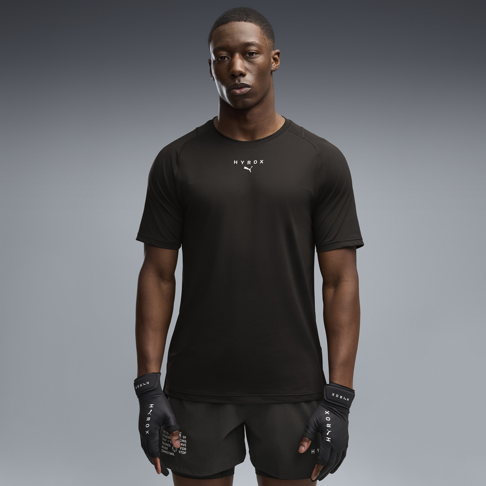 PUMA x HYROX PWRMODE T-Shirt Herren, Accessoires, Schwarz, M