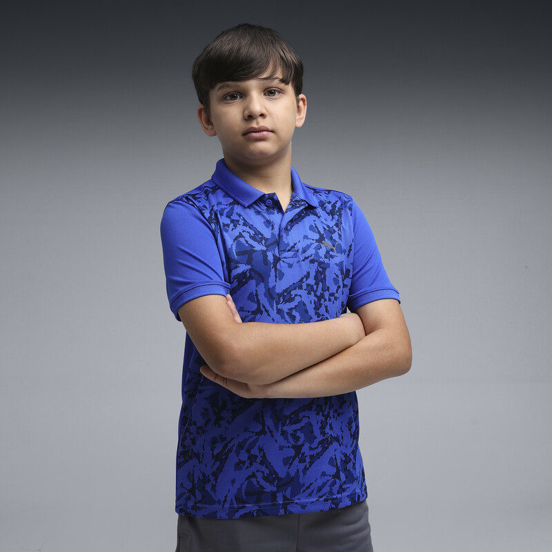 

PUMA Sprint Boys' All Over Print Polo T-shirt