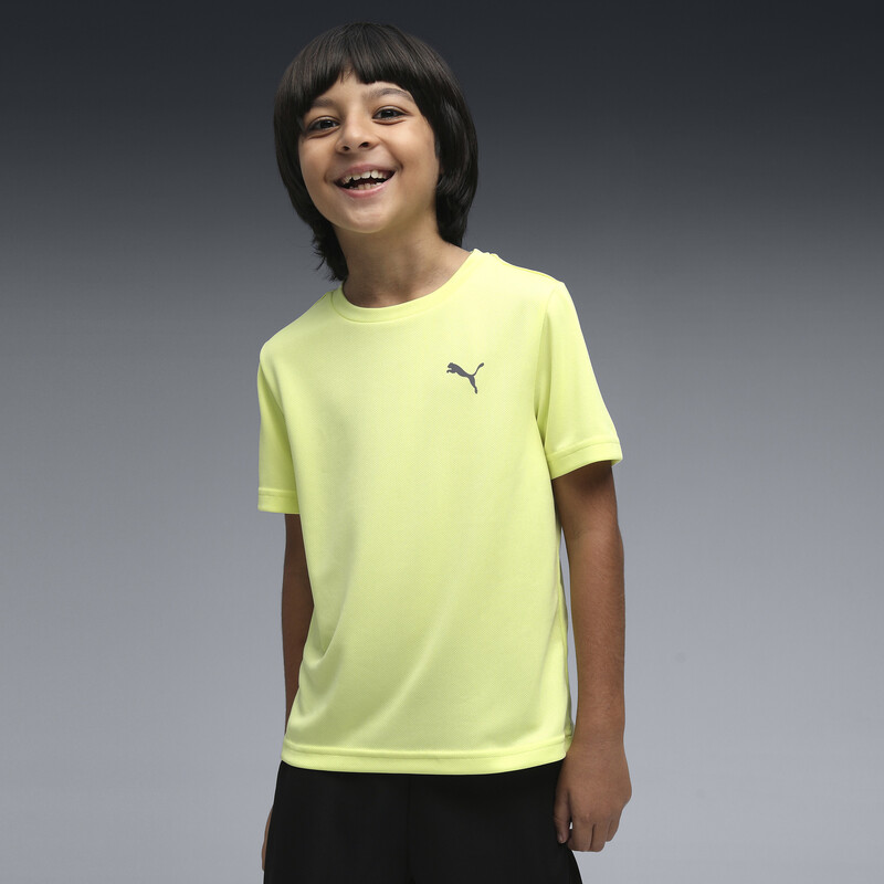

PUMA Sprint Boys' Sweat-Wicking Crew Tee