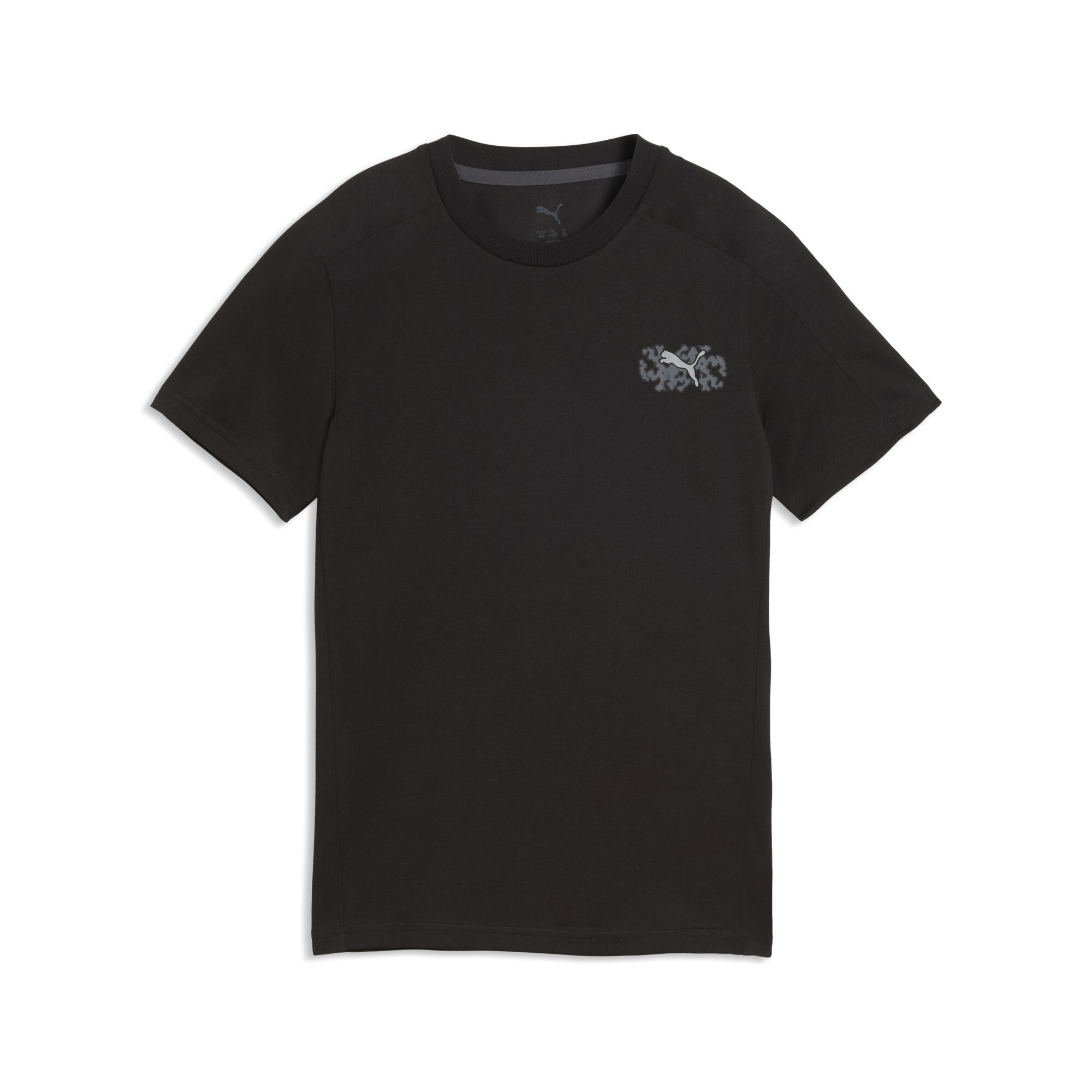 PUMA Active Sports Graphic T-Shirt für Jugendliche, Accessoires, Schwarz, 13-14Y