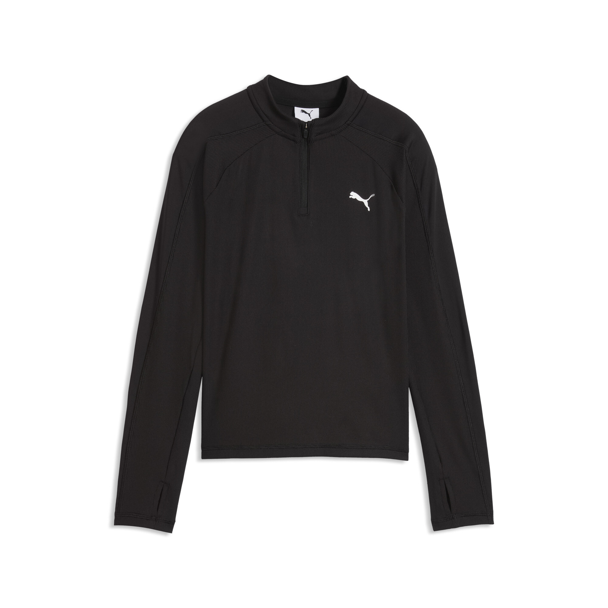 PUMA T shirt slim à manches longues et col zippé Train All Day Essentials Enfant et Adolescent Accessoires 9 10Y - vue 2