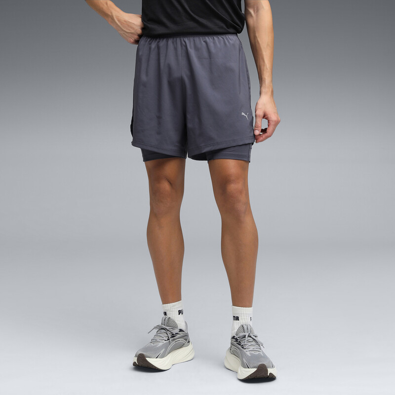 

Men's PUMA Men’s 2‑n-1 Moisure-Control Running Shorts