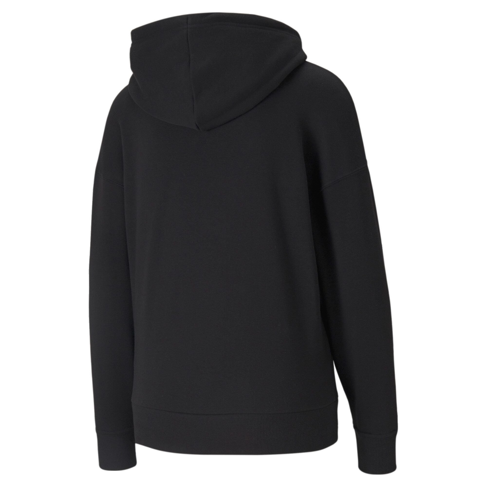 Women's PUMA Classics Logo Hoodie Women In Black, Size XL, Cotton