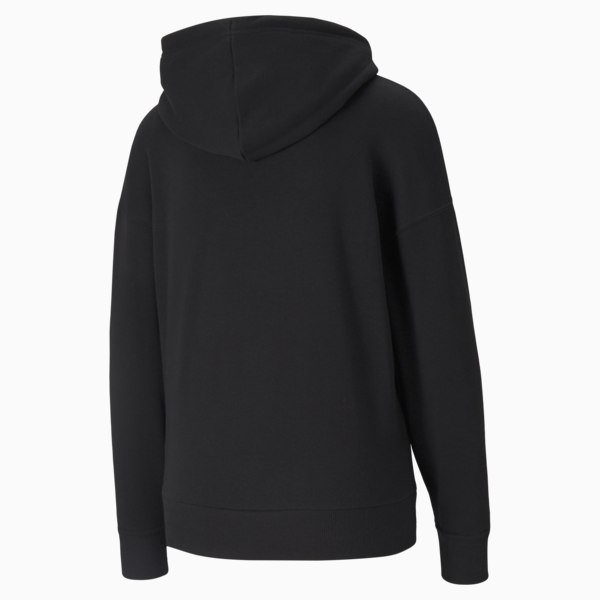 Sudadera con capucha para mujer Classics Logo, Puma Black, large-MEX