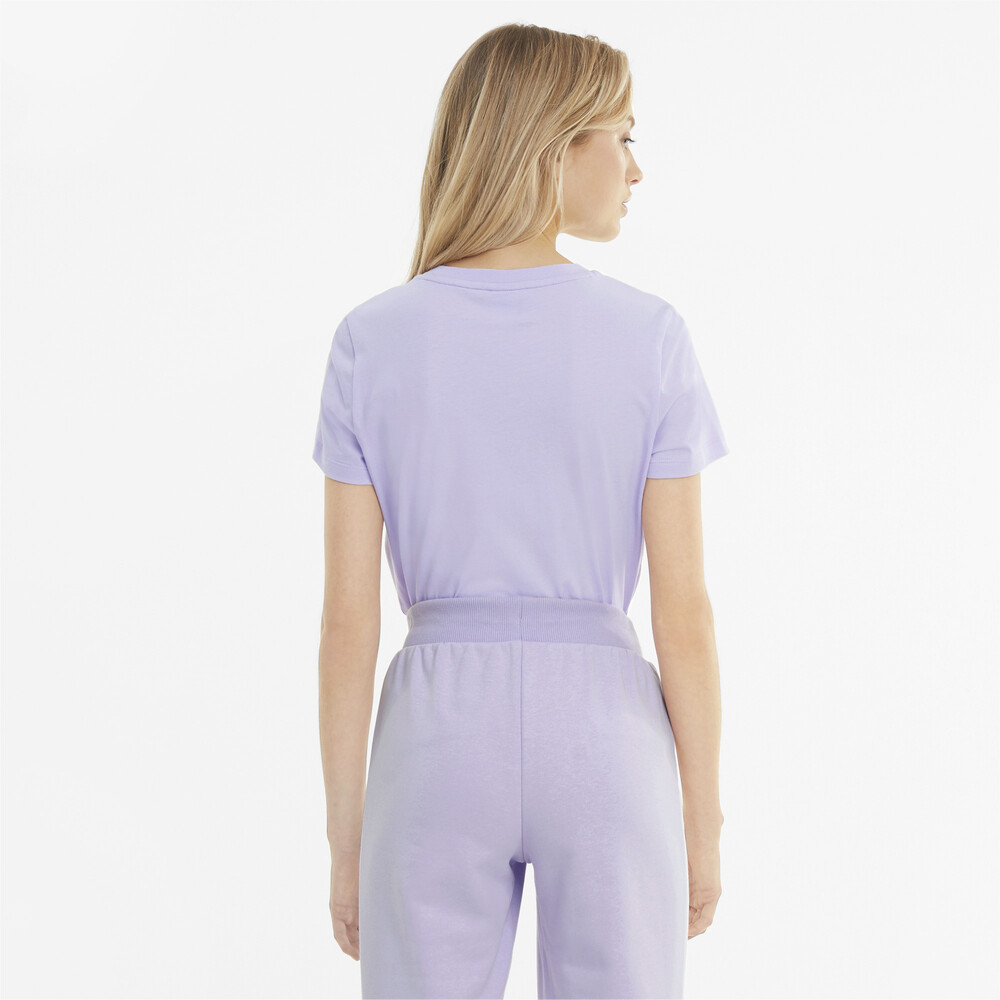 

PUMA - female - Футболка Classics Logo Women's Tee – Light Lavender-metallic –, Фиолетовый