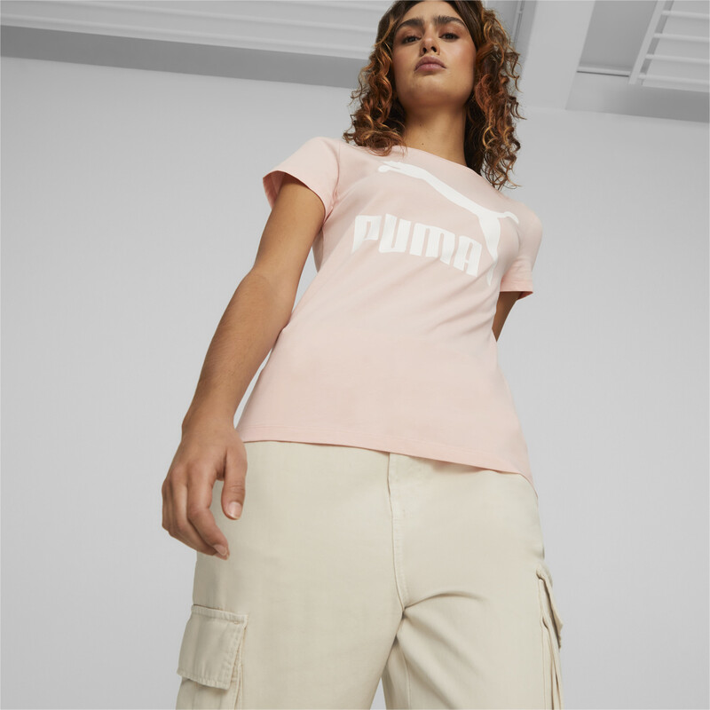 

Women's PUMA Classics Logo Tee, Pink