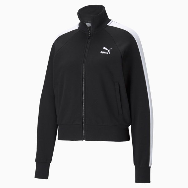 Campera Iconic T7 para mujer, Puma Black, large-ARG