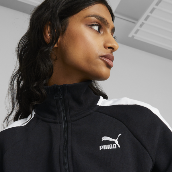 Campera Iconic T7 para mujer, Puma Black, large-ARG