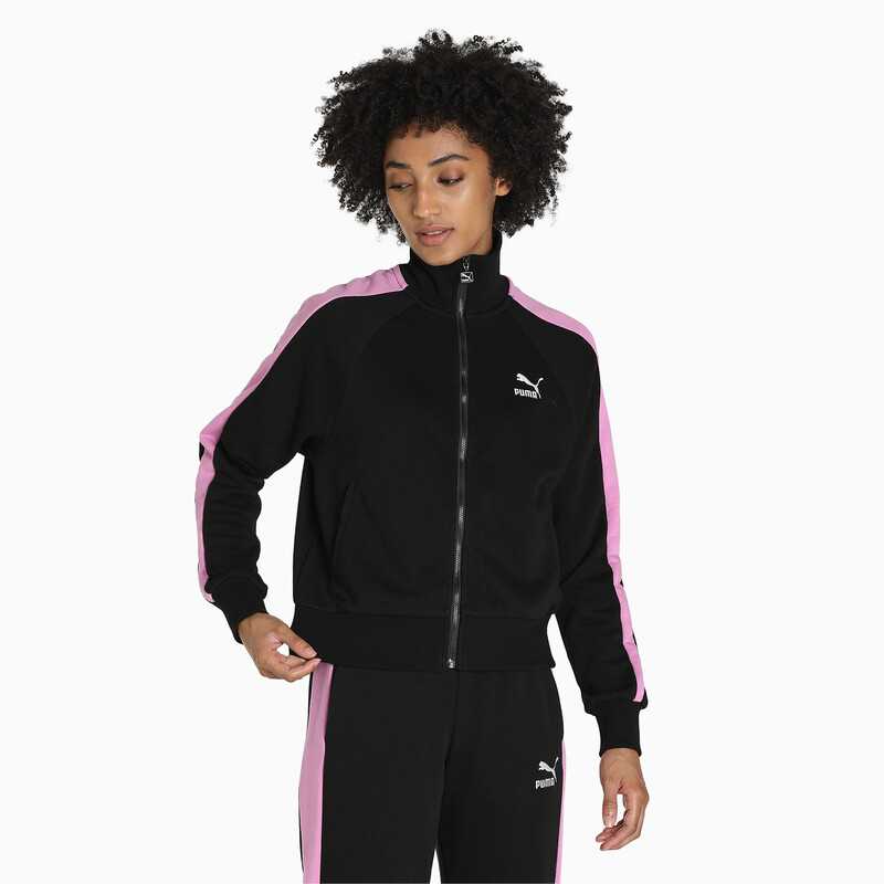 Women's PUMA Iconic T7 Track Jacket, Black