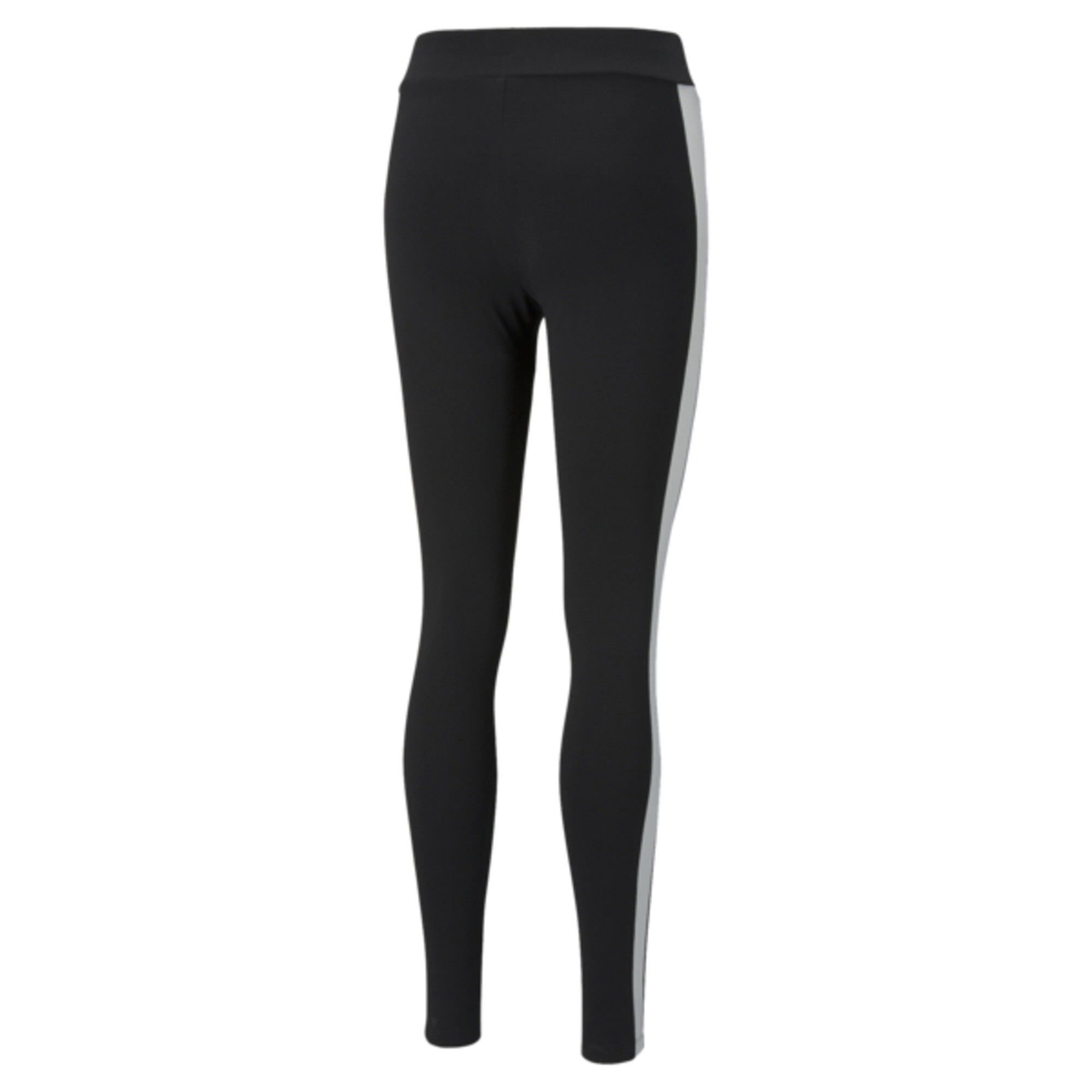 Women's PUMA Iconic T7 Mid-Rise Leggings In 10 - Black, Size Small
