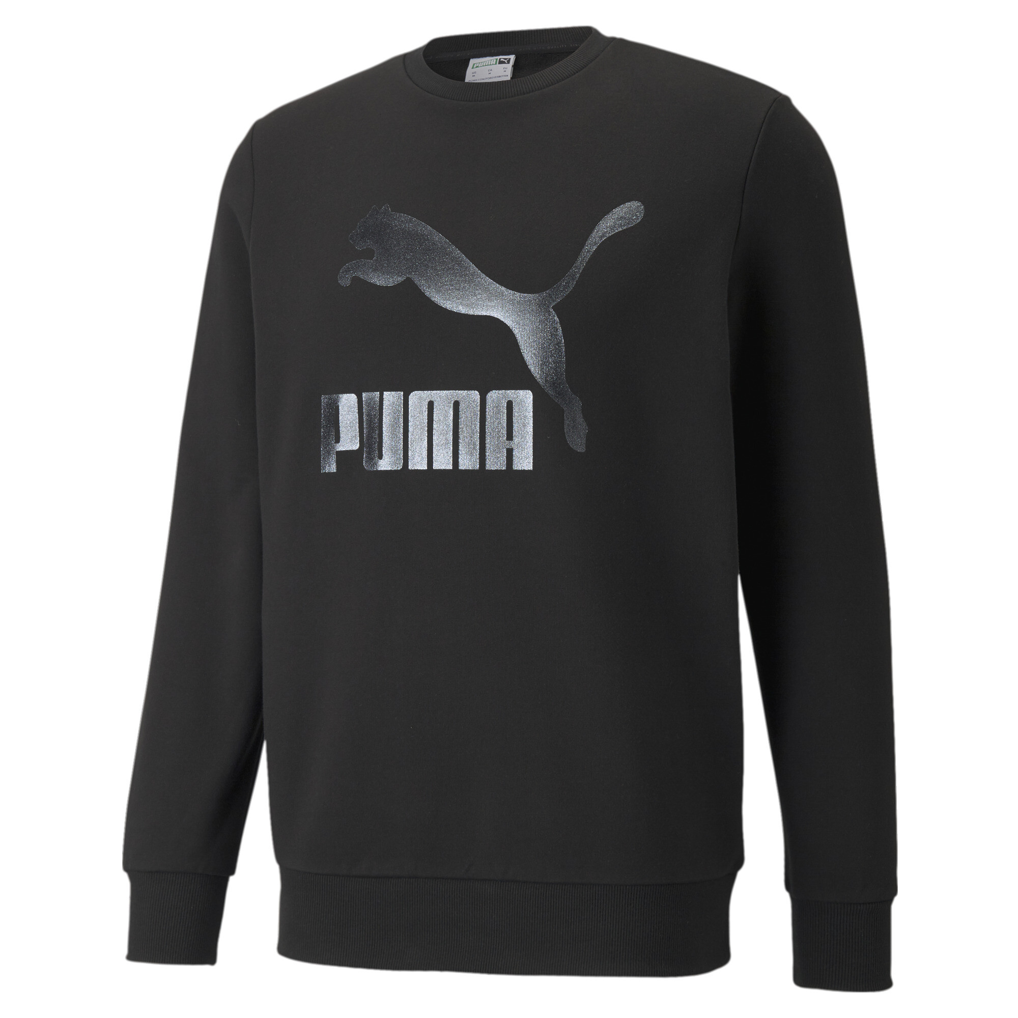 puma crew neck sweaters